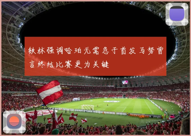 铁林强调哈珀无需急于首发马努曾言终结比赛更为关键